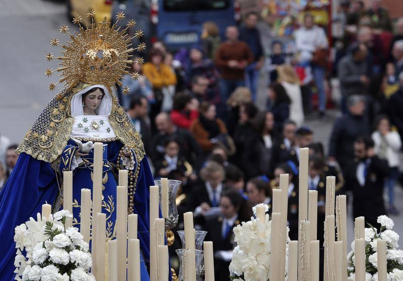 Procesión de Jesús del Dulce Nombre en su Caridad y la Virgen de la Paloma de Mangas Verdes