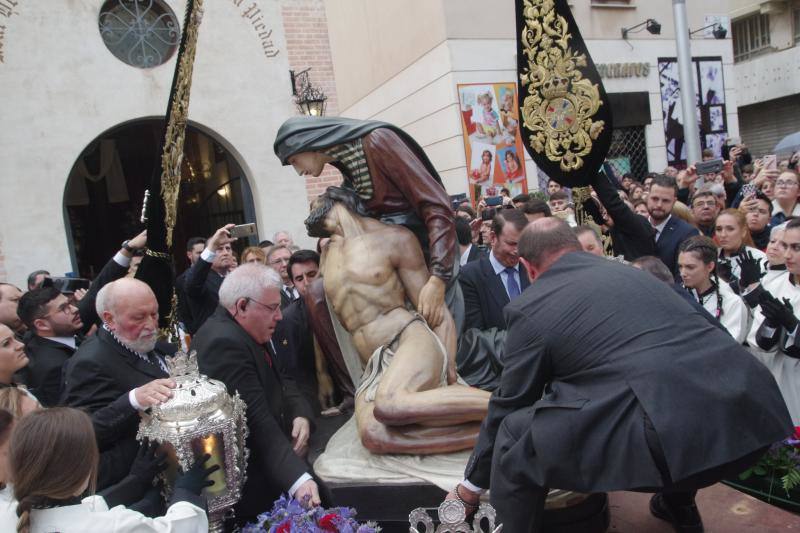 Traslado de la Virgen de la Piedad.