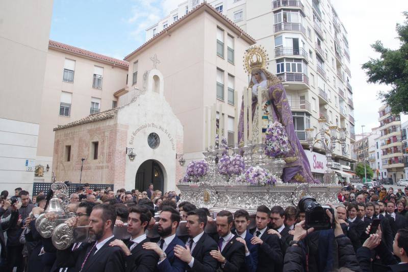 Traslado de los titulares de la Cofradía de la Sangre