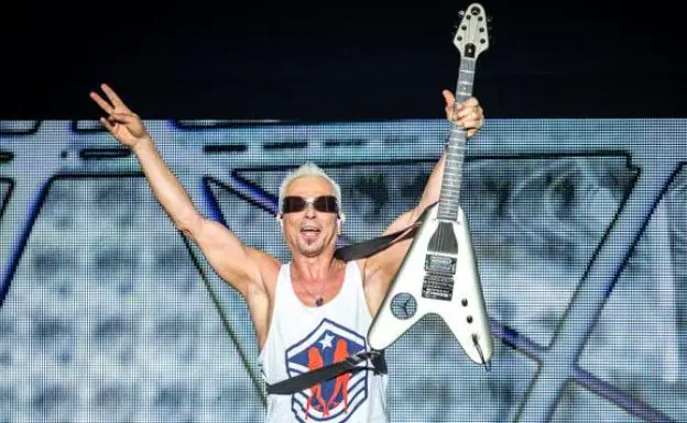 Rudolf Schenker, guitarrista y fundador de Scorpions. 