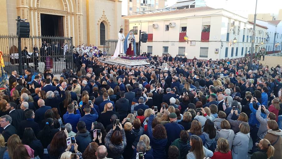 Las mejores imágenes de la misa del alba, el acto en el Hospital Civil y el recorrido por la Trinidad de los titulares de la Cofradía del Cautivo y La Trinidad este 2019.