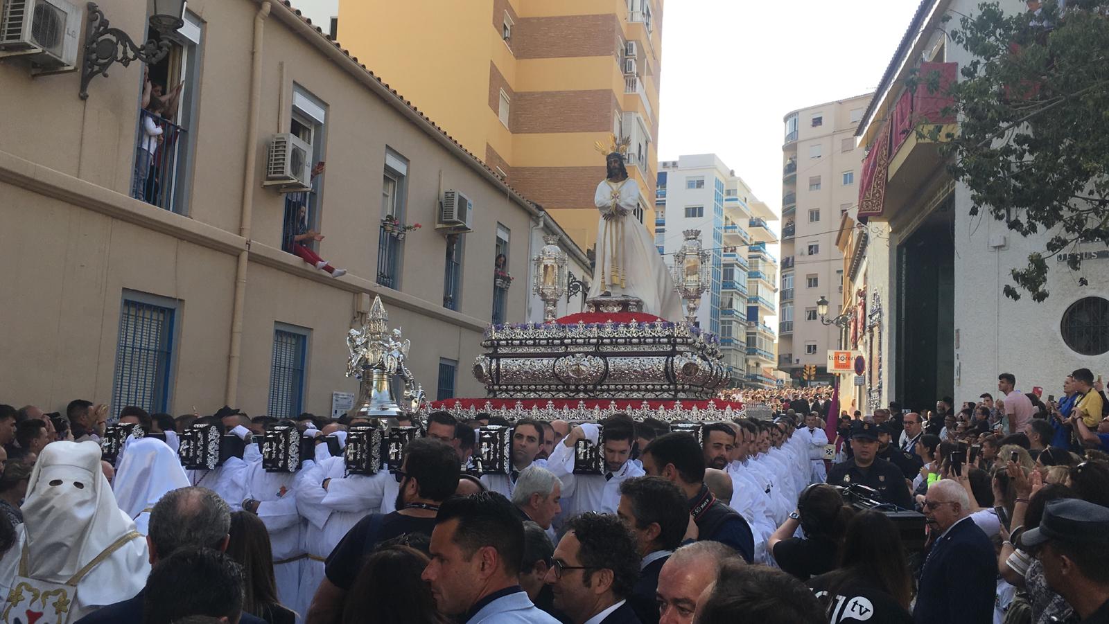 Fotos: Las mejores imágenes del recorrido procesional del Cautivo el Lunes Santo de 2019