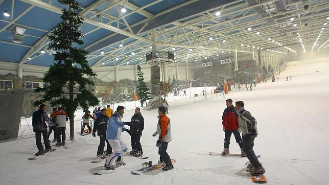 La pista de Madrid SnowZone, en una imagen de archivo