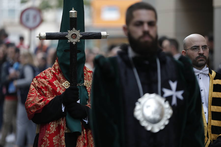 Las fotos de las cofradías del Jueves Santo: Sagrada Cena, Santa Cruz, Viñeros, Vera Cruz, Zamarrilla, Mena, Misericordia, Esperanza.