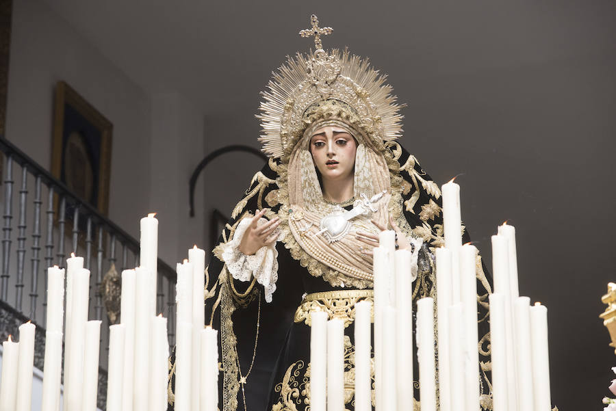 Las fotos de las cofradías del Jueves Santo: Sagrada Cena, Santa Cruz, Viñeros, Vera Cruz, Zamarrilla, Mena, Misericordia, Esperanza.