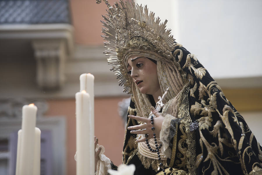 Las fotos de las cofradías del Jueves Santo: Sagrada Cena, Santa Cruz, Viñeros, Vera Cruz, Zamarrilla, Mena, Misericordia, Esperanza.