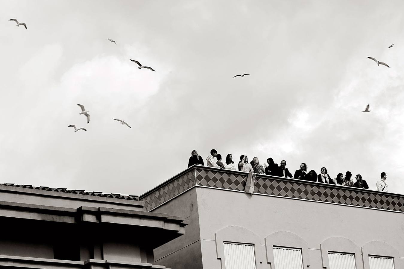 Imagen del Jueves Santo de Málaga. Traslado de Mena.