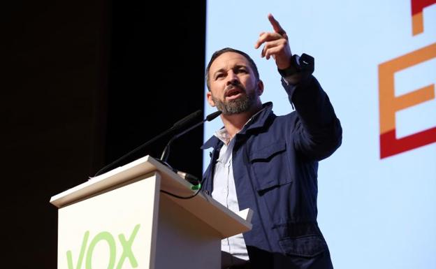 Santiago Abascal, líder de Vox 