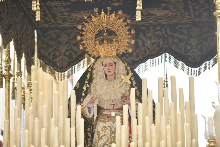 Los cortejos procesionales de Monte Calvario, Descendimiento, Dolores de San Juan, Amor, Traslado, Piedad, Sepulcro y Servitas