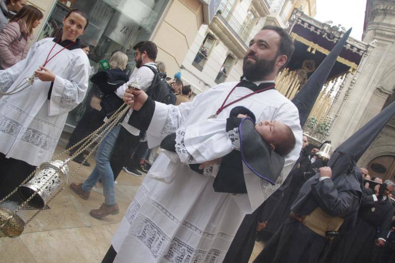 Los cortejos procesionales de Monte Calvario, Descendimiento, Dolores de San Juan, Amor, Traslado, Piedad, Sepulcro y Servitas