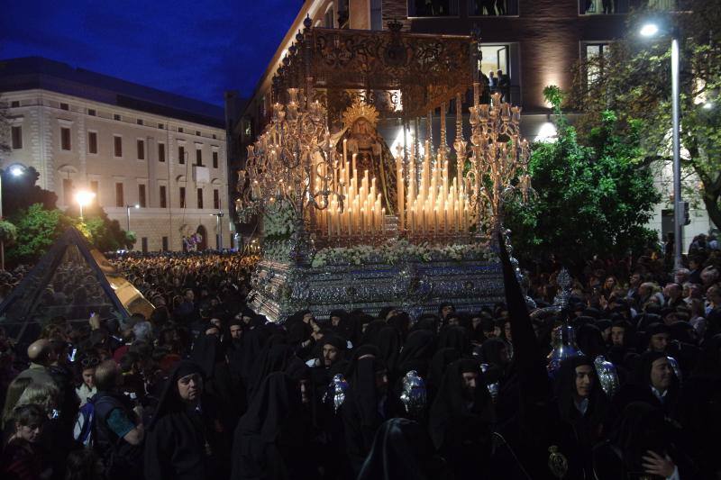 Los cortejos procesionales de Monte Calvario, Descendimiento, Dolores de San Juan, Amor, Traslado, Piedad, Sepulcro y Servitas