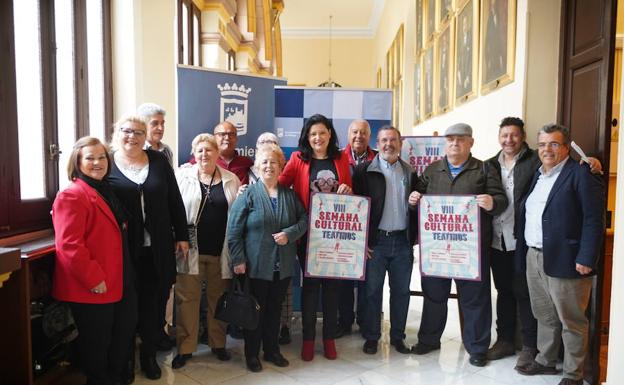 Presentación en el Ayuntamiento de Málafa.