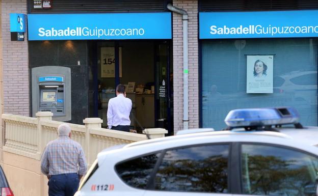 Una sucursal de Banco Sabadell. 