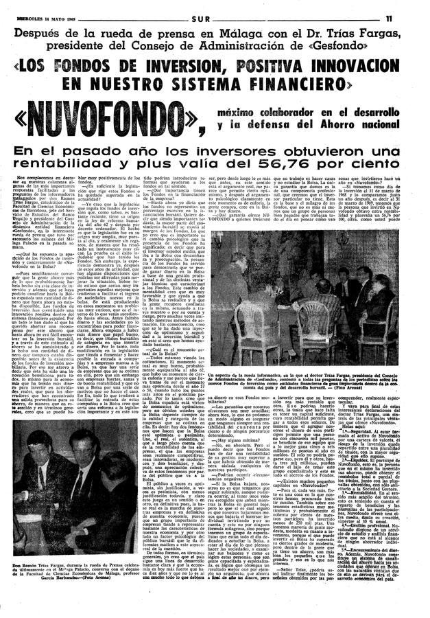 SUR hace 50 años | El periódico SUR del 14 de mayo de 1969