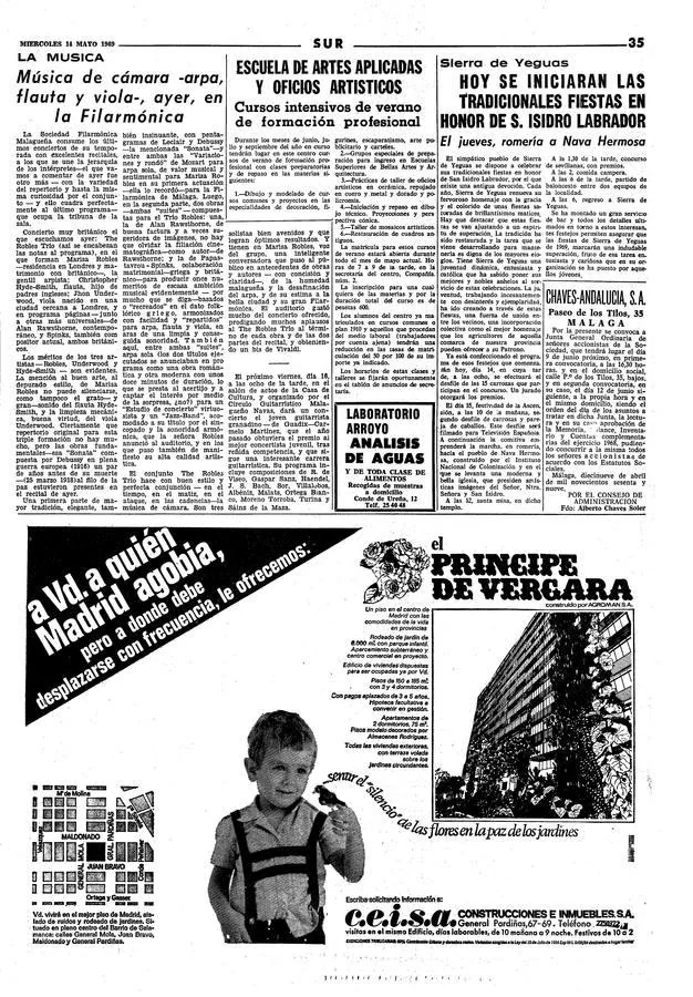 SUR hace 50 años | El periódico SUR del 14 de mayo de 1969