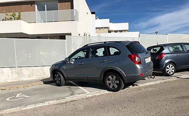 Estacionamiento indebido.