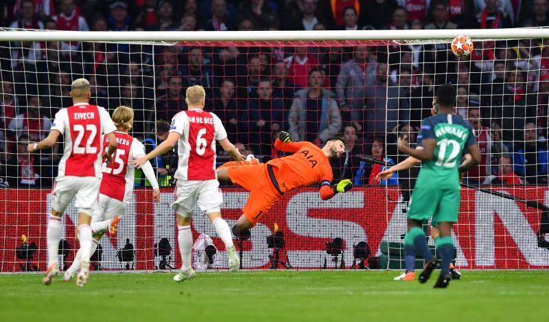 El Ajax y el Tottenham se enfrentaron en el Johan Cruyff Arena, en la vuelta de semifinales de la Liga de Campeones.