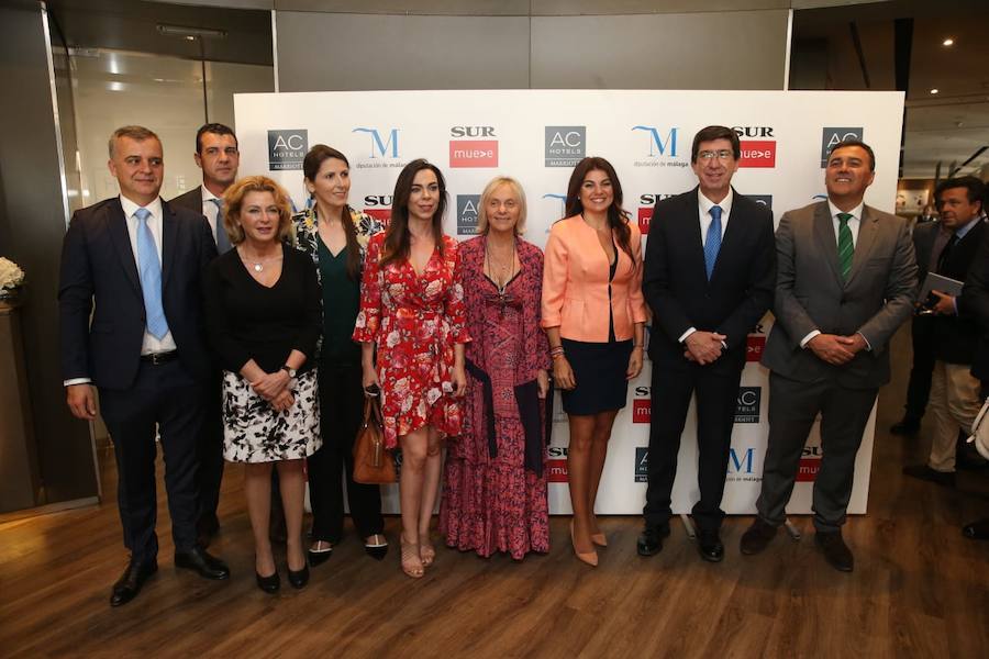 El consejero de Turismo, Regeneración, Justicia y Administración Local protagoniza el encuentro en el Hotel Málaga Palacio