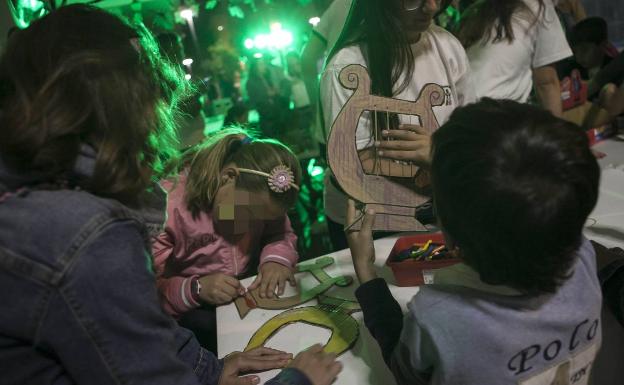 Talleres para niños en el Soho.