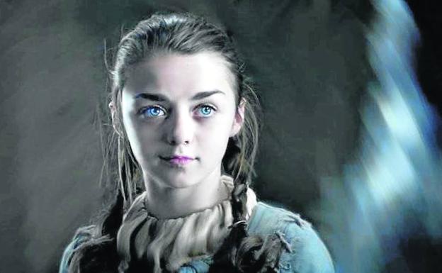 La joven actriz británica Maisie Williams encarna a Arya Stark en 'Juego de tronos'. 