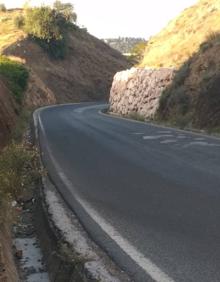 Imagen secundaria 2 - Mancera dándole de comer al cisne cuando estaba en el río. Se le cortarán las plumas de las alas para que no vuele. Carece de arcén e iluminación.