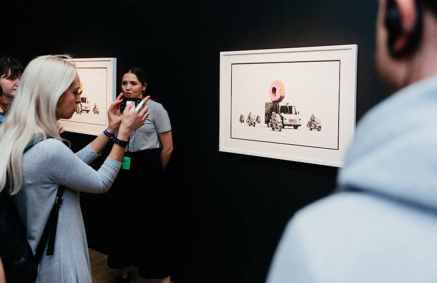 La Térmica estrenará el próximo día 24 de mayo 'Banksy. The art of protest', una exposición inédita en España en torno al enigmático artista callejero