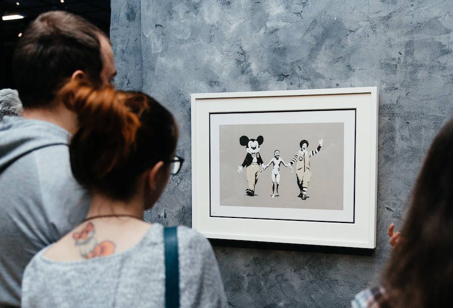 La Térmica estrenará el próximo día 24 de mayo 'Banksy. The art of protest', una exposición inédita en España en torno al enigmático artista callejero