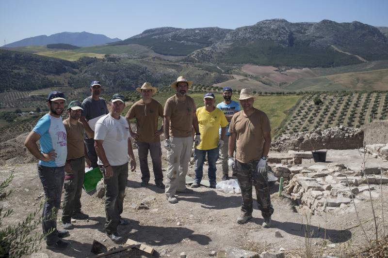 La nueva campaña saca a la luz una lujosa edificación del siglo I que prolonga su influencia en el valle del Guadalteba