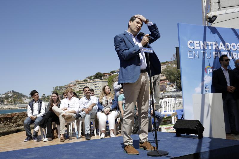 Fotos: Casado, Bendodo y Zoido arropan a De la Torre junto a Moreno Bonilla