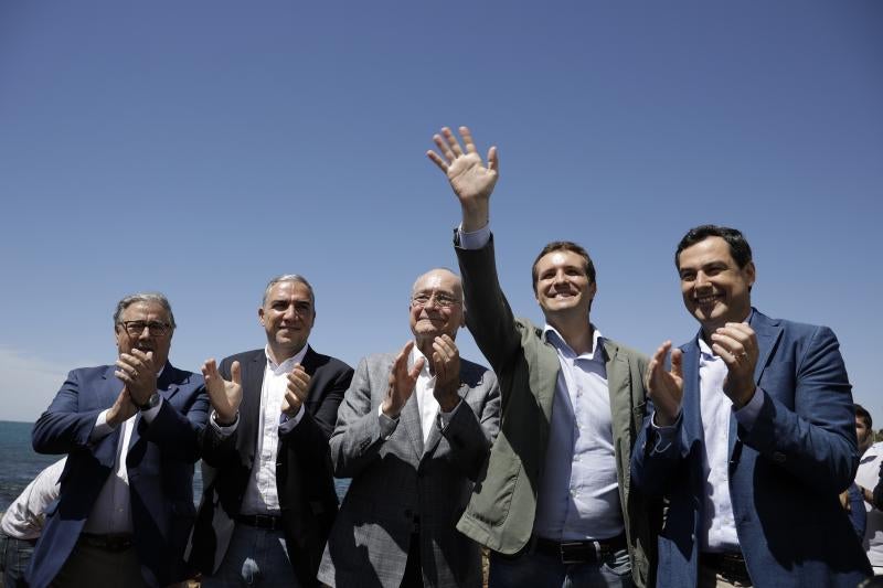 Fotos: Casado, Bendodo y Zoido arropan a De la Torre junto a Moreno Bonilla