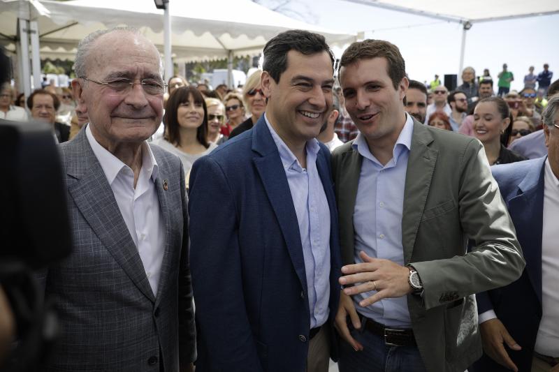 Fotos: Casado, Bendodo y Zoido arropan a De la Torre junto a Moreno Bonilla