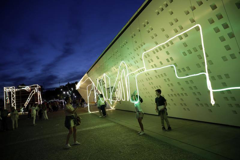 Fotos: Málaga se llena de cultura en La Noche en Blanco 2019