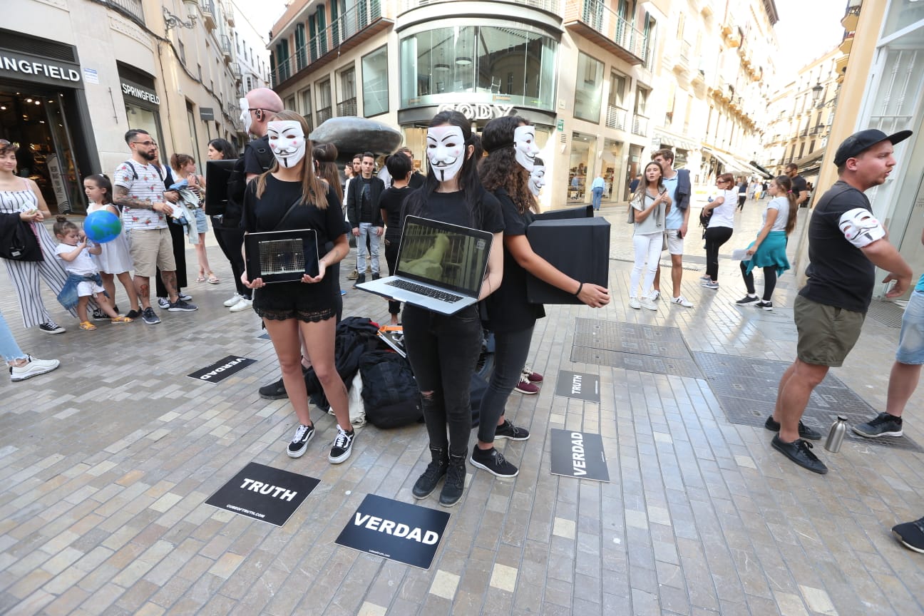 Fotos: Málaga se llena de cultura en La Noche en Blanco 2019