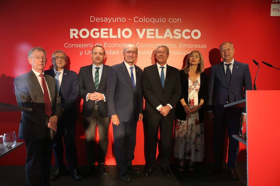 Velasco protagoniza este lunes un desayuno-coloquio en el hotel AC Málaga Palacio