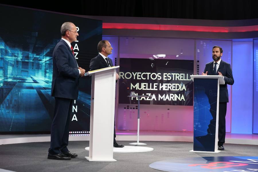 Los dos candidatos por Málaga participan en un debate organizado por 101 TV y Diario SUR