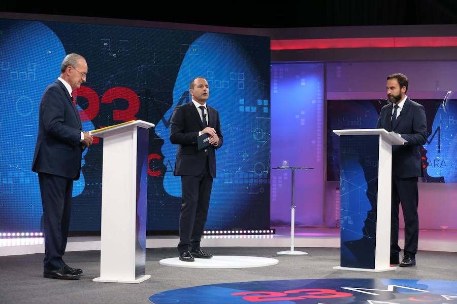 Los dos candidatos por Málaga participan en un debate organizado por 101 TV y Diario SUR