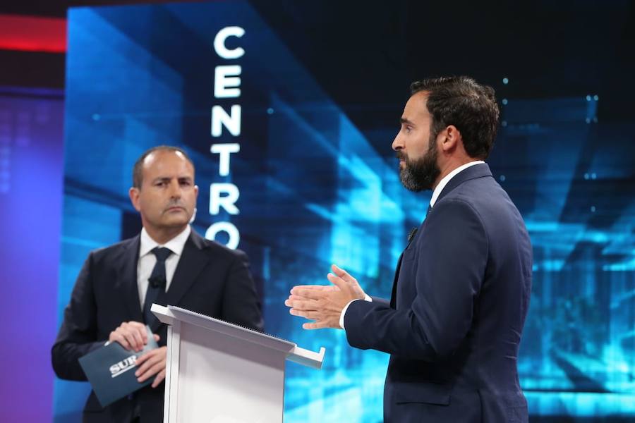 Los dos candidatos por Málaga participan en un debate organizado por 101 TV y Diario SUR