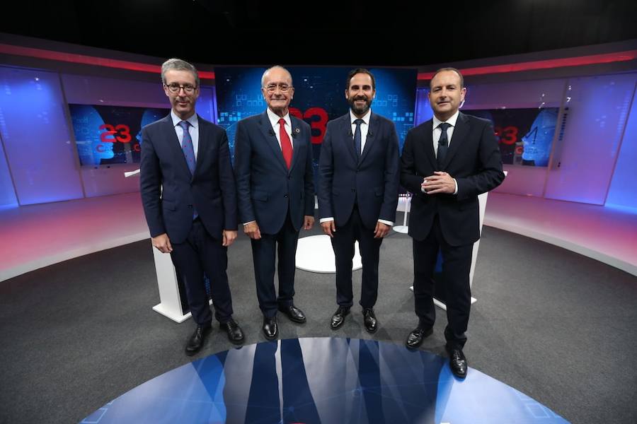 Los dos candidatos por Málaga participan en un debate organizado por 101 TV y Diario SUR