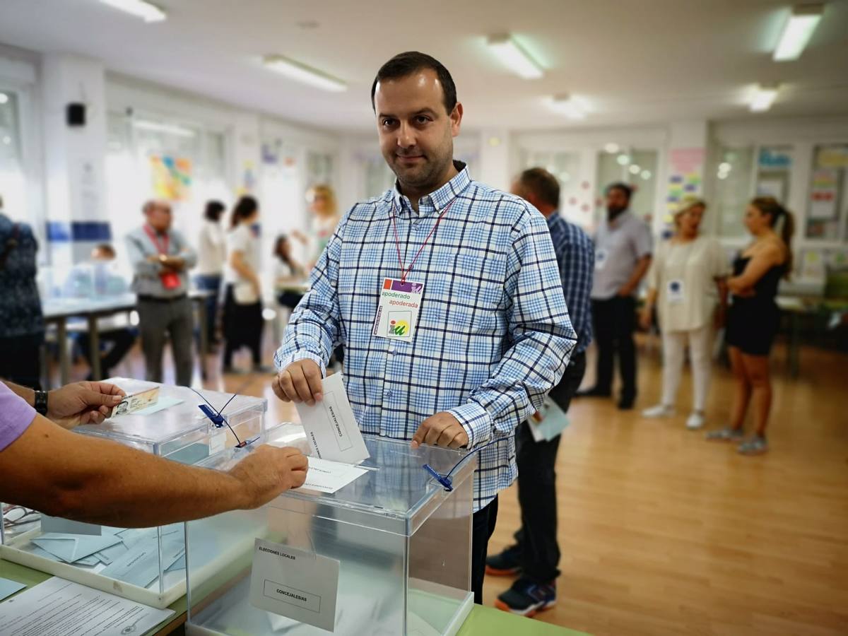 Álvaro Carreño, candidato de IU Ronda.