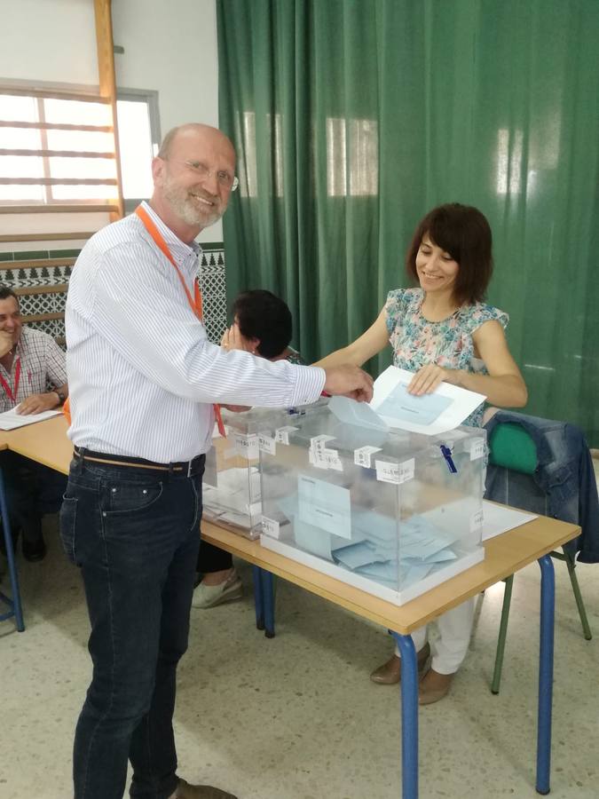 Mario Blancke candidato de Cs y alcalde de Alcaucin