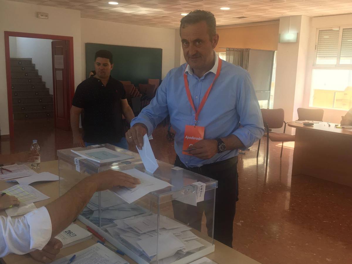José Luis Ruiz, candidatos de Ciudadanos de Algarrobo.