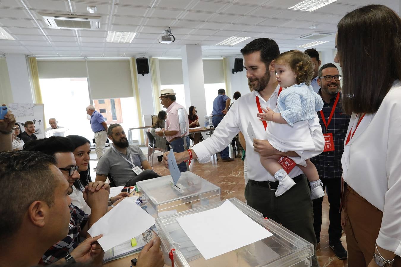 El candidato del PSOE, Francisco Calderón, de Antequera.