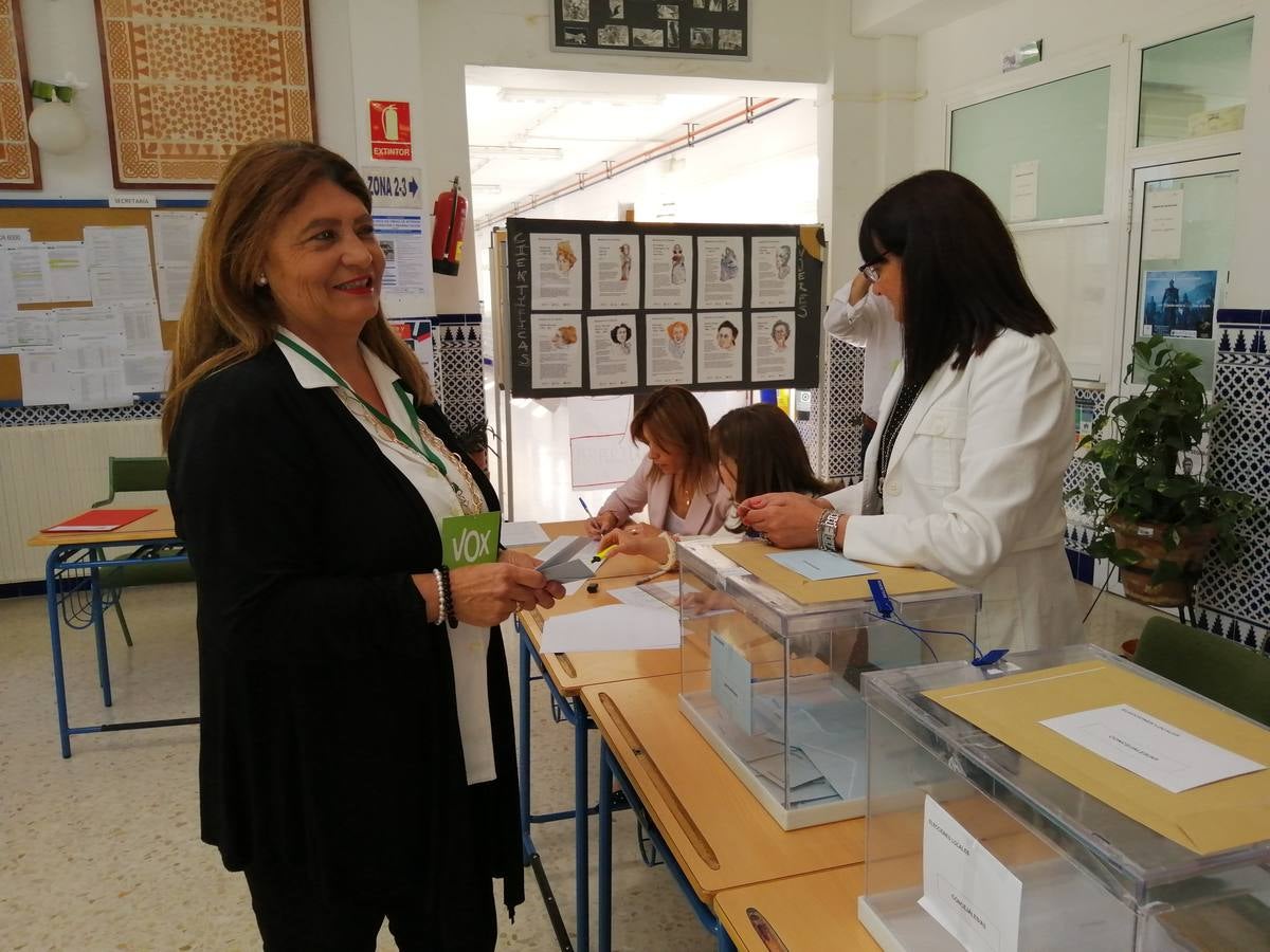 Patricia Corone, candidata de Voc, a la Alcaldía de Ronda. 
