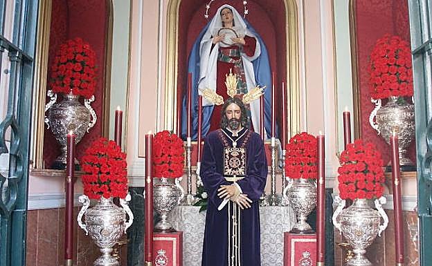 Capilla de la Cofradía del Rescate, ubicada en la calle Agua. 