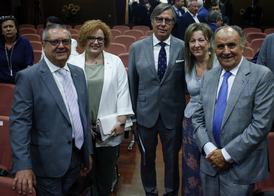 Juan Vallejo, Inma Gambero, José Carlos Escribano, Paz Hurtado y Miguel Sánchez.