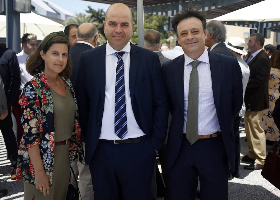 Cristina López, victor Manuel Navarro y Antonio Jesús Moro.