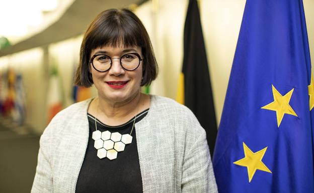 Sabine Weyand durante su etapa como miembro del gabinete de Michel Barnier.
