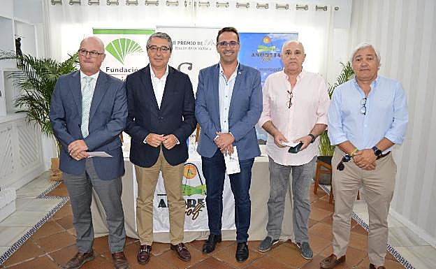 Acto de presentación del certamen, este jueves en Rincón de la Victoria. 