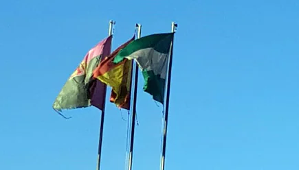 Banderas en Barbarela.