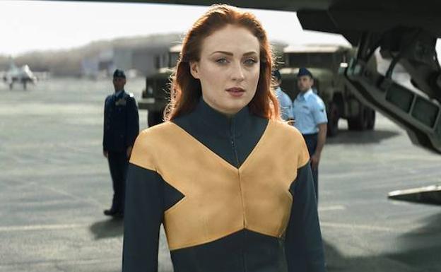 Sophie Turner da vida a Jean Grey en la última entrega de los 'X-Men'.